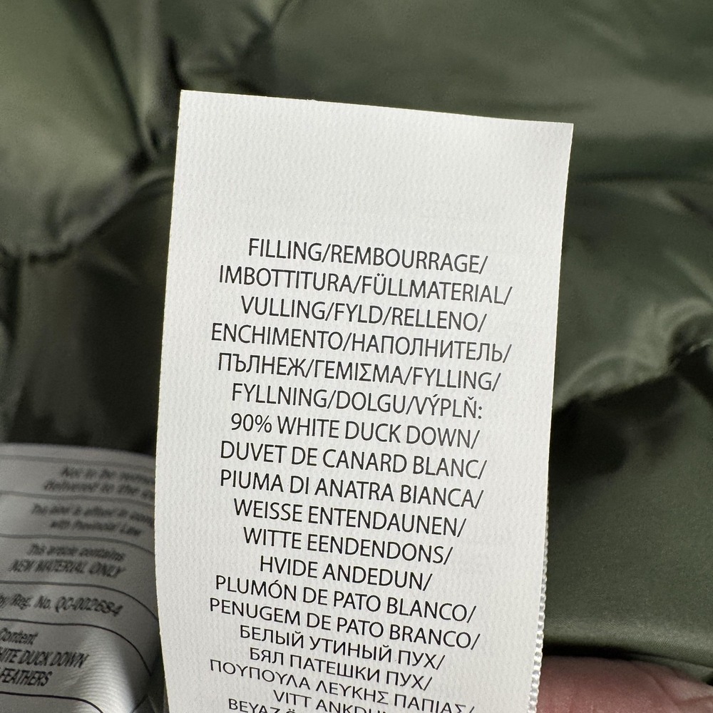 Polo Ralph Lauren Jacket Mens XL Green Camo Down Puffer Fur Trim Coat Bomber - Picture 13 of 16